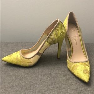 Jessica Simpson Mesh Heels!!